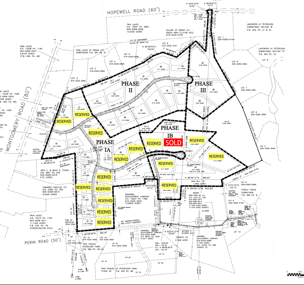 Meadows at Peterloon map