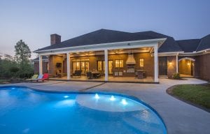 Carriage Hill Pool at Cincinnati custom home