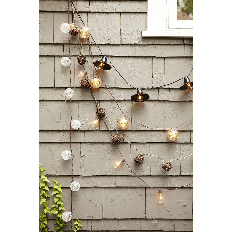 Custom outdoor deals string lights