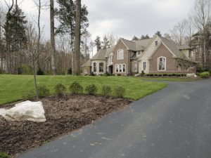 exterior brick and stone estate home Cincinnati