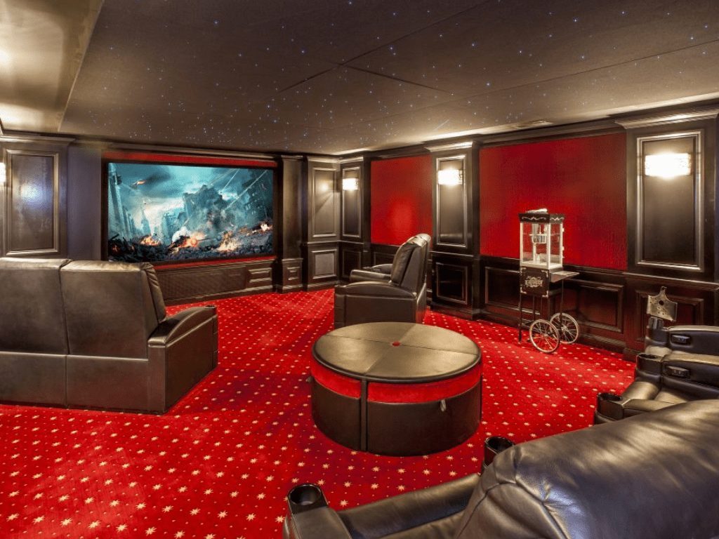 custom home theater ideas media room
