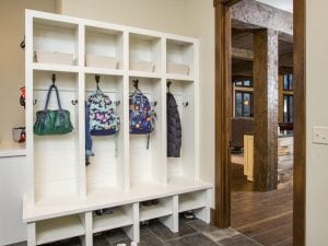 Mudroom Cuts Clutter in Hensley Custom Home