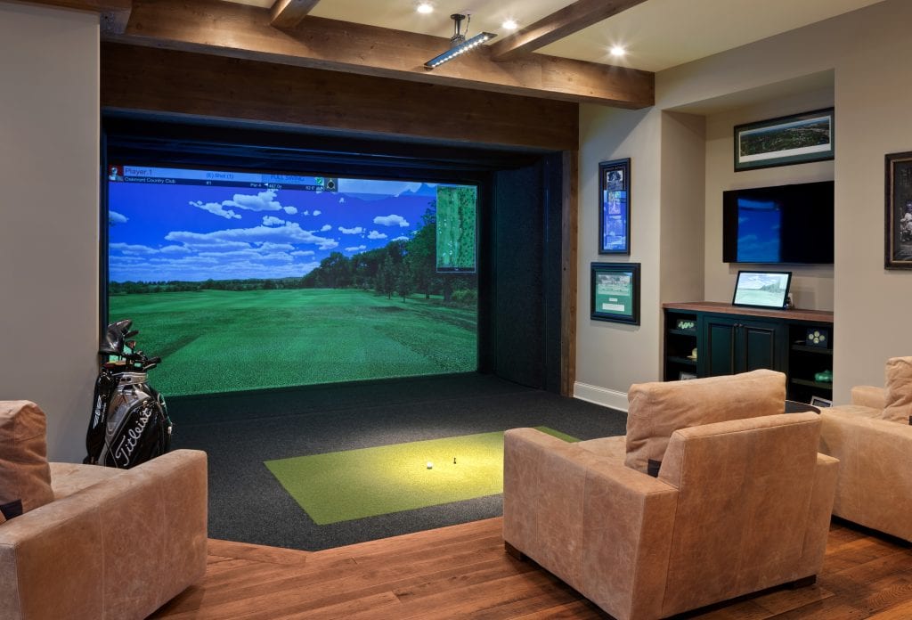 Pro Spotlight Full Swing Golf Simulators Hensley Custom Building Group