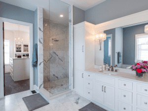 luxury shower is one of top master bath trends