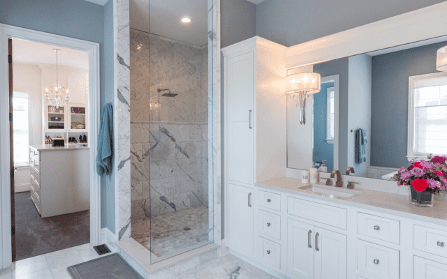 luxury shower is one of top master bath trends