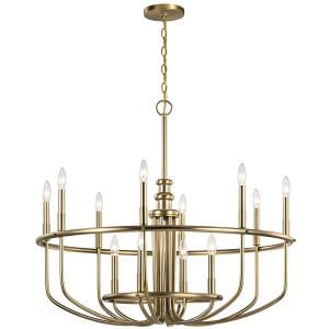 Kichler chandelier IBS 2020 custom home trends