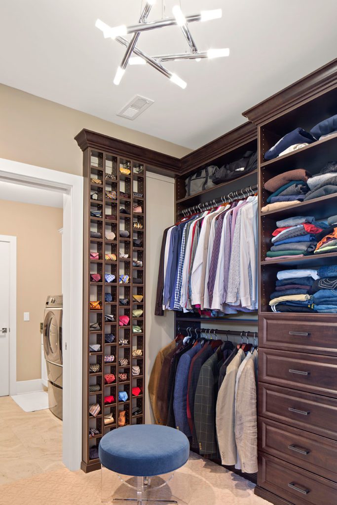 mens walk in closet hensley homes 