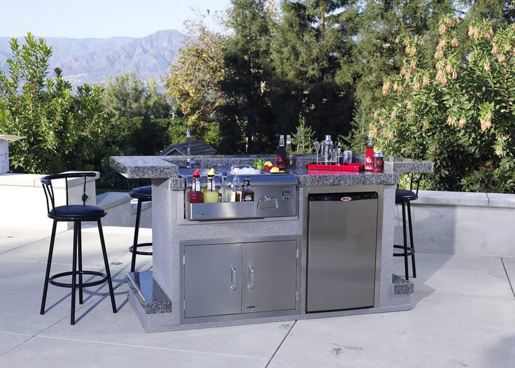 outdoor beverage center