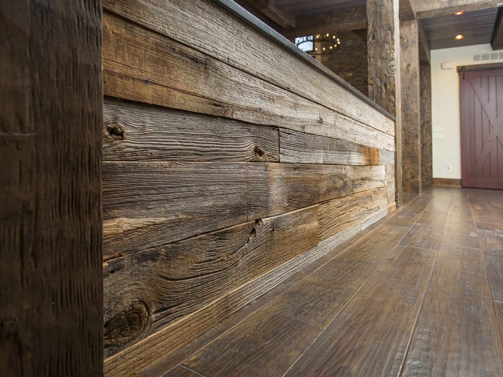 custom woodwork reclaimed wood