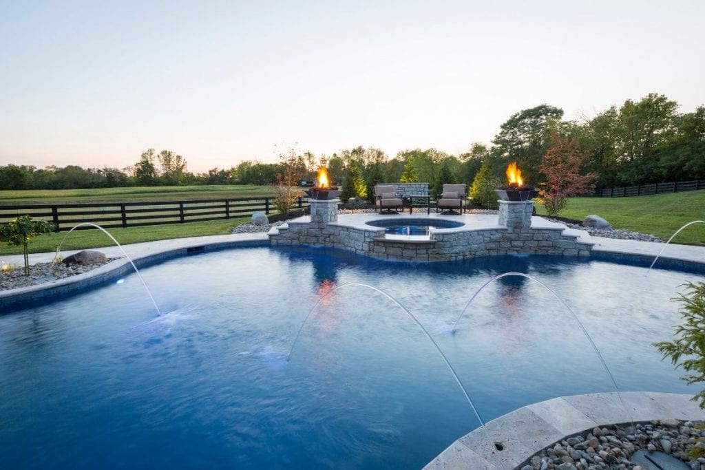 Custom Home Pool