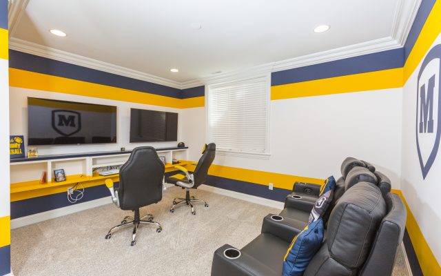 A blog about sports-themed home spaces