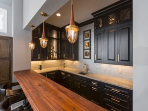 Cincinnati Custom Home bar details