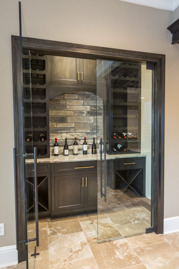 designing a wine room closet cellar pic
