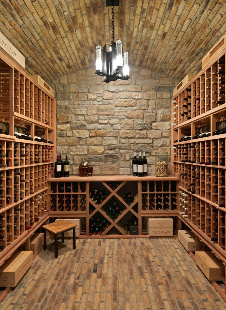 designing a wine room pic